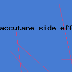 accutane side effects